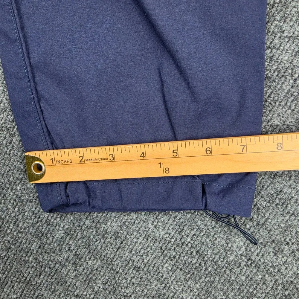The North Face Class V Pants Mens XXL Blue Cinch-Cord Leg Relaxed Fit Flash Dry